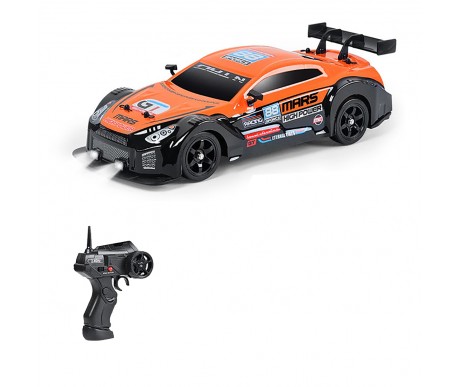 Радиоуправляемая машина для дрифта HB Nissan GTR (4WD, свет, пар, акб, 1:16) - SC16A06-1