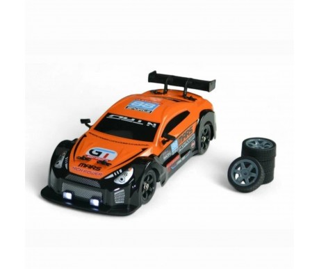 Радиоуправляемая машина для дрифта HB Nissan GTR (4WD, свет, пар, акб, 1:16) - SC16A06-1