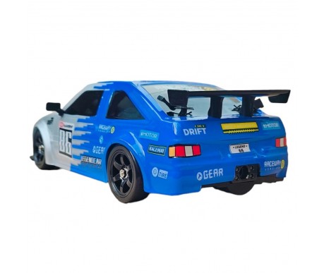 Радиоуправляемая машина для дрифта HB Toyota AE86 (4WD, свет, пар, акб, 1:16) - SC16A07-1