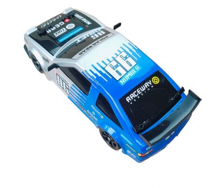 Радиоуправляемая машина для дрифта HB Toyota AE86 (4WD, свет, пар, акб, 1:16) - SC16A07-1