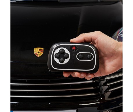 Детский электромобиль PORSCHE CAYENNE S 12V - JJ2128-BLACK-PAINT