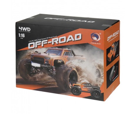 Радиоуправляемый внедорожник MJX Hyper Go 4WD Brushless MEW4 Truck 1:16 - MJX-M163