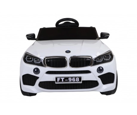 Электромобиль BMW X6M 12V (полный привод, EVA) - FT-968-WHITE