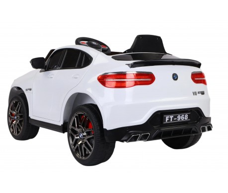Электромобиль BMW X6M 12V (полный привод, EVA) - FT-968-WHITE
