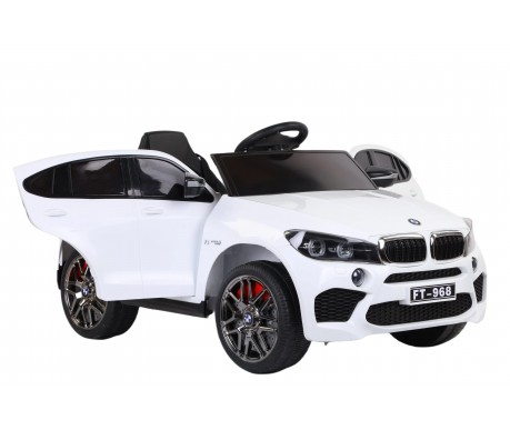 Электромобиль BMW X6M 12V (полный привод, EVA) - FT-968-WHITE