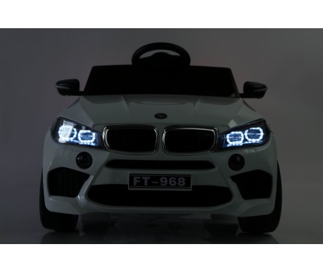 Электромобиль BMW X6M 12V (полный привод, EVA) - FT-968-WHITE
