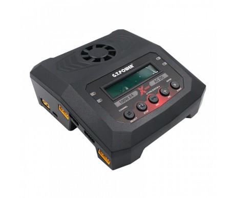 Универсальное зарядное устройство G.T.Power X4 MINI 19-26/220В, 10Aх4, 400W - GTP-X4-MINI