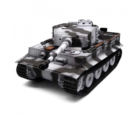 Радиоуправляемый танк Taigen Tiger 1 Германия 1:16 (зимний камуфляж, звук, дым V3) - AS3818-D-WINTER