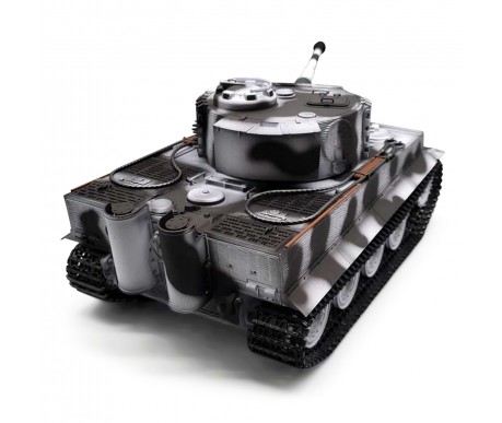 Радиоуправляемый танк Taigen Tiger 1 Германия 1:16 (зимний камуфляж, звук, дым V3) - AS3818-D-WINTER