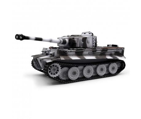 Радиоуправляемый танк Taigen Tiger 1 Германия 1:16 (зимний камуфляж, звук, дым V3) - AS3818-D-WINTER