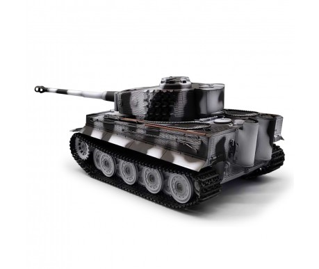 Радиоуправляемый танк Taigen Tiger 1 Германия 1:16 (зимний камуфляж, звук, дым V3) - AS3818-D-WINTER