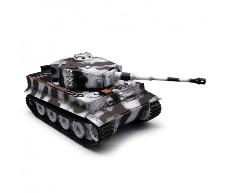 Радиоуправляемый танк Taigen Tiger 1 Германия 1:16 (зимний камуфляж, звук, дым V3) - AS3818-D-WINTER