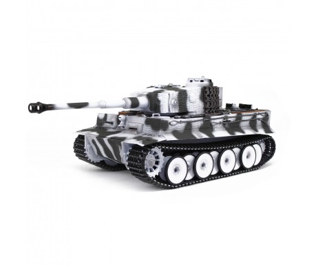 Радиоуправляемый танк Taigen Tiger 1 Германия 1:16 (зимний камуфляж, звук, дым V3) - AS3818-D-WINTER