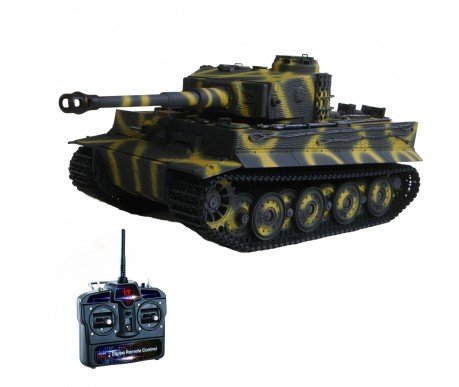 Радиоуправляемый танк Taigen Tiger 1 Германия 1:16 (окраска Тики, звук, дым V3) - AS3818-D-TIKI