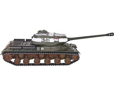 Радиоуправляемый танк Taigen ИС-2 модель 1944 СССР 1:16 (зеленый, звук, дым V3) - AS3928-B-GREEN