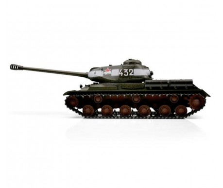 Радиоуправляемый танк Taigen ИС-2 модель 1944 СССР 1:16 (зеленый, звук, дым V3) - AS3928-B-GREEN