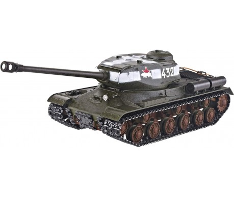 Радиоуправляемый танк Taigen ИС-2 модель 1944 СССР 1:16 (зеленый, звук, дым V3) - AS3928-B-GREEN