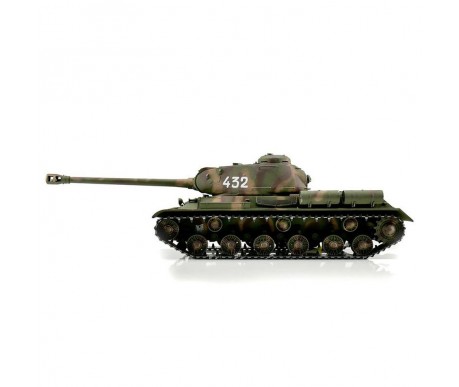 Радиоуправляемый танк Taigen ИС-2 модель 1944 СССР 1:16 (лесной камуфляж, звук, дым V3) - AS3928-B-CAMO