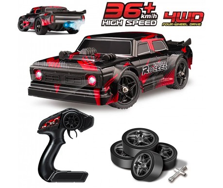 Радиоуправляемая машина для дрифта EROCKET (31 см, ПАР, LED, 4WD, 1:16) - HS16351