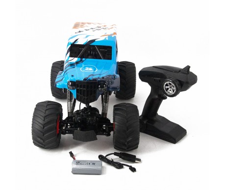 Радиоуправляемый краулер амфибия Zegan Blue Conquier 1:10 - ZG-D10001