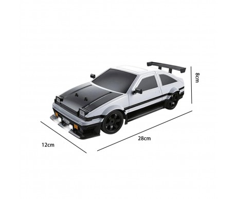 Радиоуправляемая машина для дрифта HB Toyota AE86 (4WD, свет, пар, акб, 1:16) - SC16A03-1