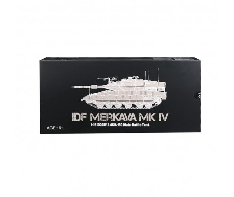 Радиоуправляемый танк Heng Long Merkava MK4 S version V7.0 масштаб 1:16 2.4G - 3958-1Upg V7.0