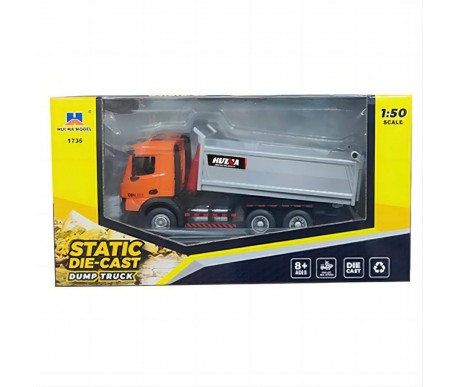 Масштабная модель самосвал Huina 1:50 - HN1736-ORANGE