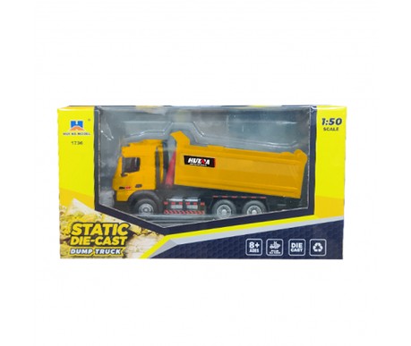 Масштабная модель самосвал Huina 1:50 - HN1736-YELLOW