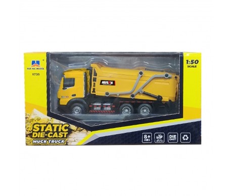 Масштабная модель самосвал Huina 1:50 - HN1735-YELLOW