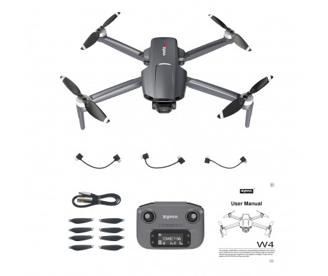 Радиоуправляемый квадрокоптер SYMA W4 FPV GPS 4K 5G 3KM - SYMA-W4