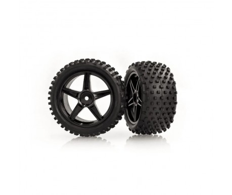 Задние колеса HSP в сборе (06024+06025) - HSP06026-BLACK