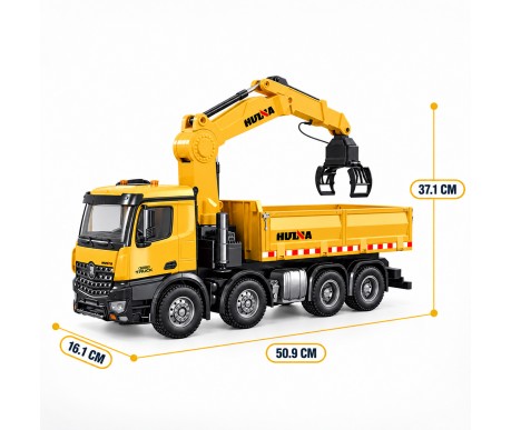 Радиоуправляемый самосвал-кран-погрузчик HuiNa Toys 1:14 - HN1538