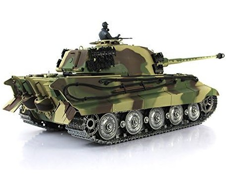 Радиоуправляемый танк Heng Long King Tiger PRO version V7.0 масштаб 1:16 2.4G - HL-3888A-1PRO-V7