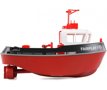 Радиоуправляемый буксир Tugboat черный 2.4G 1:72 - HL-3800-B
