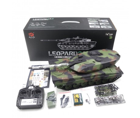 Радиоуправляемый танк Heng Long Leopard 2A6 V7.0 1:16 - HL-3889-1-V7