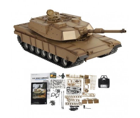 Радиоуправляемый танк Heng Long US M1A2 Abrams V7.0 1:16 - HL-3918-1-V7