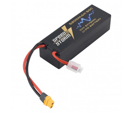 Аккумулятор Speed Storm Li-Po 11.1V 50C 5200 mAh Hard Case разъем XT60 - SS-3S5200-50-XT60