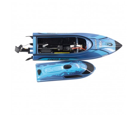 Радиоуправляемый катер Wander (30 см, LED, 25 км/ч) - HJ820-BLUE