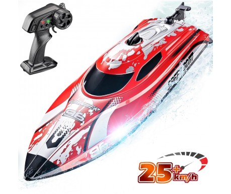 Радиоуправляемый катер Wander (30 см, LED, 25 км/ч) - HJ820-RED