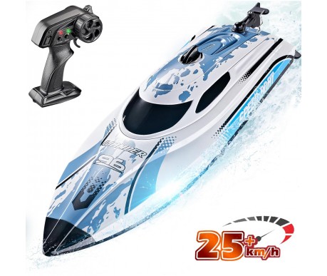 Радиоуправляемый катер Wander (30 см, LED, 25 км/ч) - HJ820-WHITE