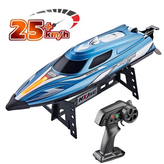 Радиоуправляемый катер WindStrom (36 см, 25 км/ч)- HJ823-BLUE