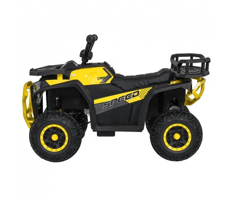 Детский электромобиль квадроцикл X-Robust (желтый, 24V, 4WD, пульт, EVA) - XMX651-24V-4WD-YELLOW