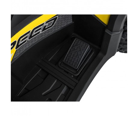 Детский электромобиль квадроцикл X-Robust (желтый, 24V, 4WD, пульт, EVA) - XMX651-24V-4WD-YELLOW