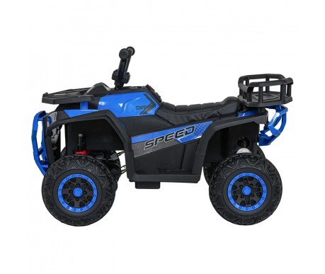 Детский электромобиль квадроцикл X-Robust (синий, 24V, 4WD, пульт, EVA) - XMX651-24V-4WD-BLUE