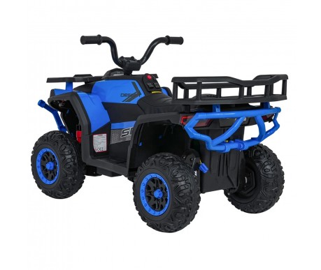 Детский электромобиль квадроцикл X-Robust (синий, 24V, 4WD, пульт, EVA) - XMX651-24V-4WD-BLUE