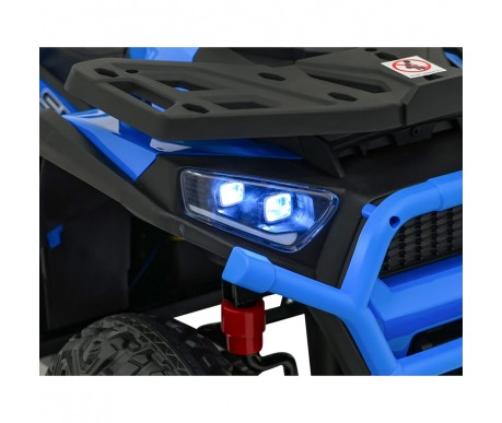 Детский электромобиль квадроцикл X-Robust (синий, 24V, 4WD, пульт, EVA) - XMX651-24V-4WD-BLUE