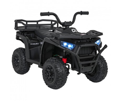 Детский электромобиль квадроцикл X-Robust (черный, 24V, 4WD, пульт, EVA) - XMX651-24V-4WD-BLACK
