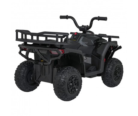 Детский электромобиль квадроцикл X-Robust (черный, 24V, 4WD, пульт, EVA) - XMX651-24V-4WD-BLACK