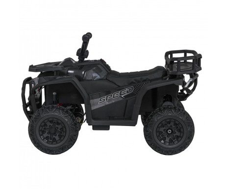 Детский электромобиль квадроцикл X-Robust (черный, 24V, 4WD, пульт, EVA) - XMX651-24V-4WD-BLACK