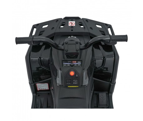 Детский электромобиль квадроцикл X-Robust (черный, 24V, 4WD, пульт, EVA) - XMX651-24V-4WD-BLACK